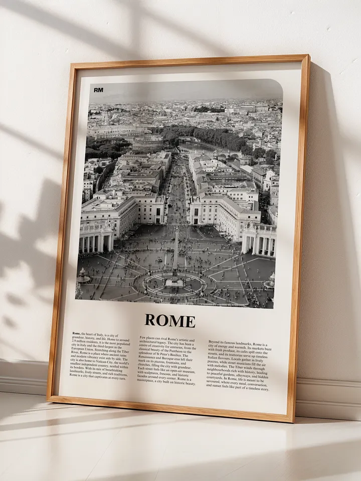 Rome 03 Newspaper Poster product image (2)