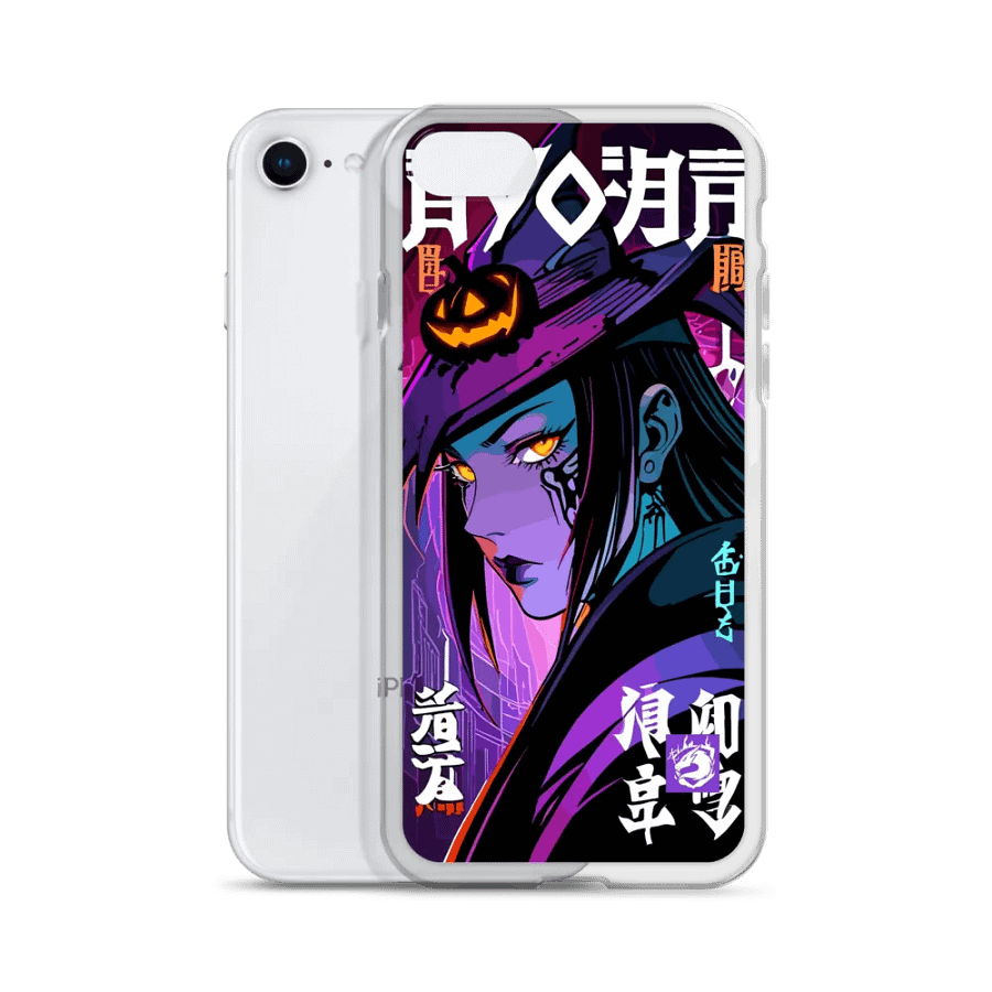 Halloween Witchy Anime Glow iPhone Case product image (1)