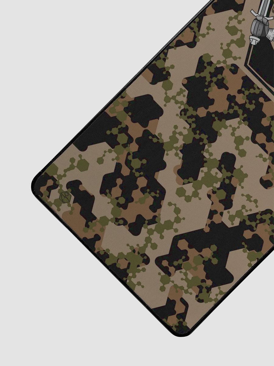Desk Mat 15.5" x 31.5" Hexagon Camo, Lion, MilT product image (3)