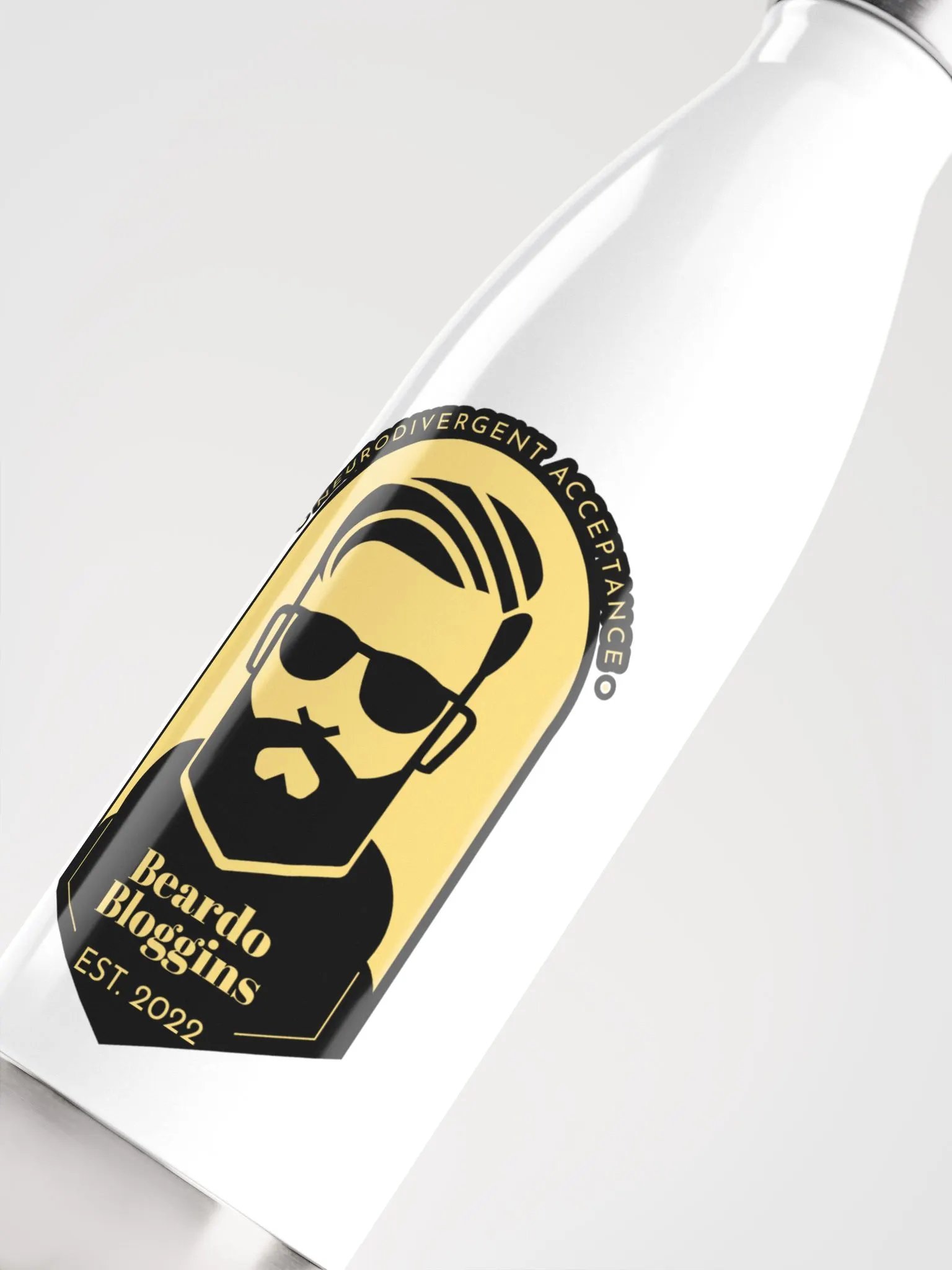 Neurodivergent Acceptance Stainless Steel Water Bottle product image (5)