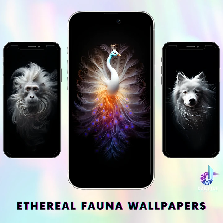 Ethereal Fauna: Majestic Creatures Mobile Wallpapers product image (1)