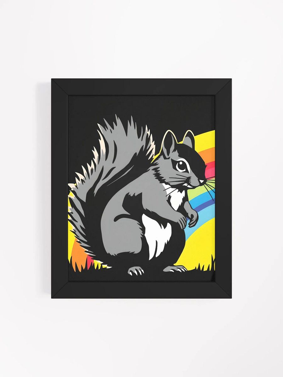 Colorful graffiti pooky Framed Poster product image (21)