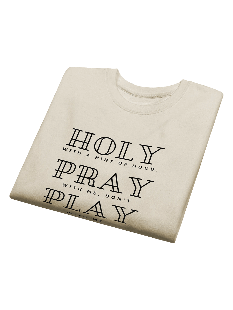 Holy With a Hint of Hood Sweatshirt (Light Colors) product image (14)