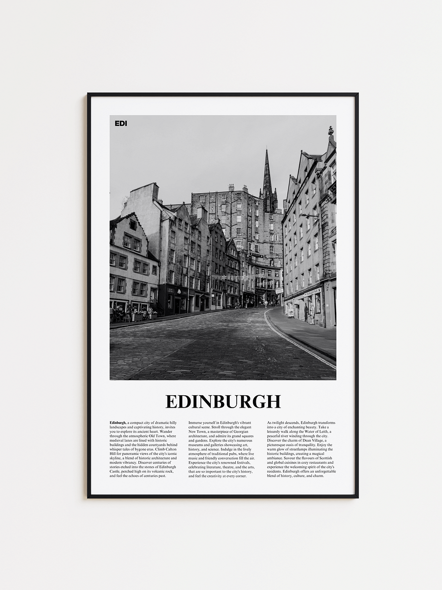 Edinburgh 03 Newspaper Poster product image (1)