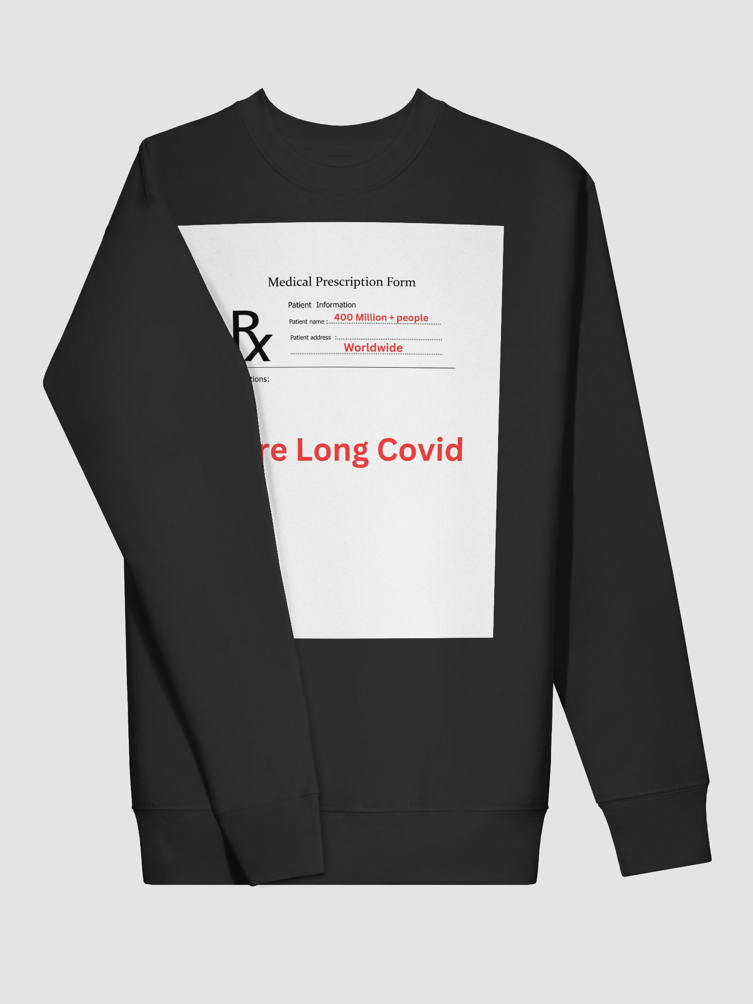 Cure Long Covid RX Sweatshirt product image (16)