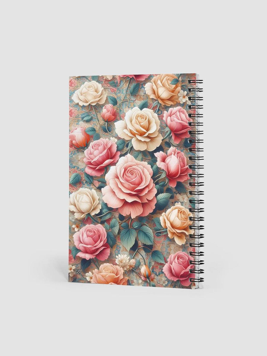 Royal Floral Spiral Notebook product image (2)