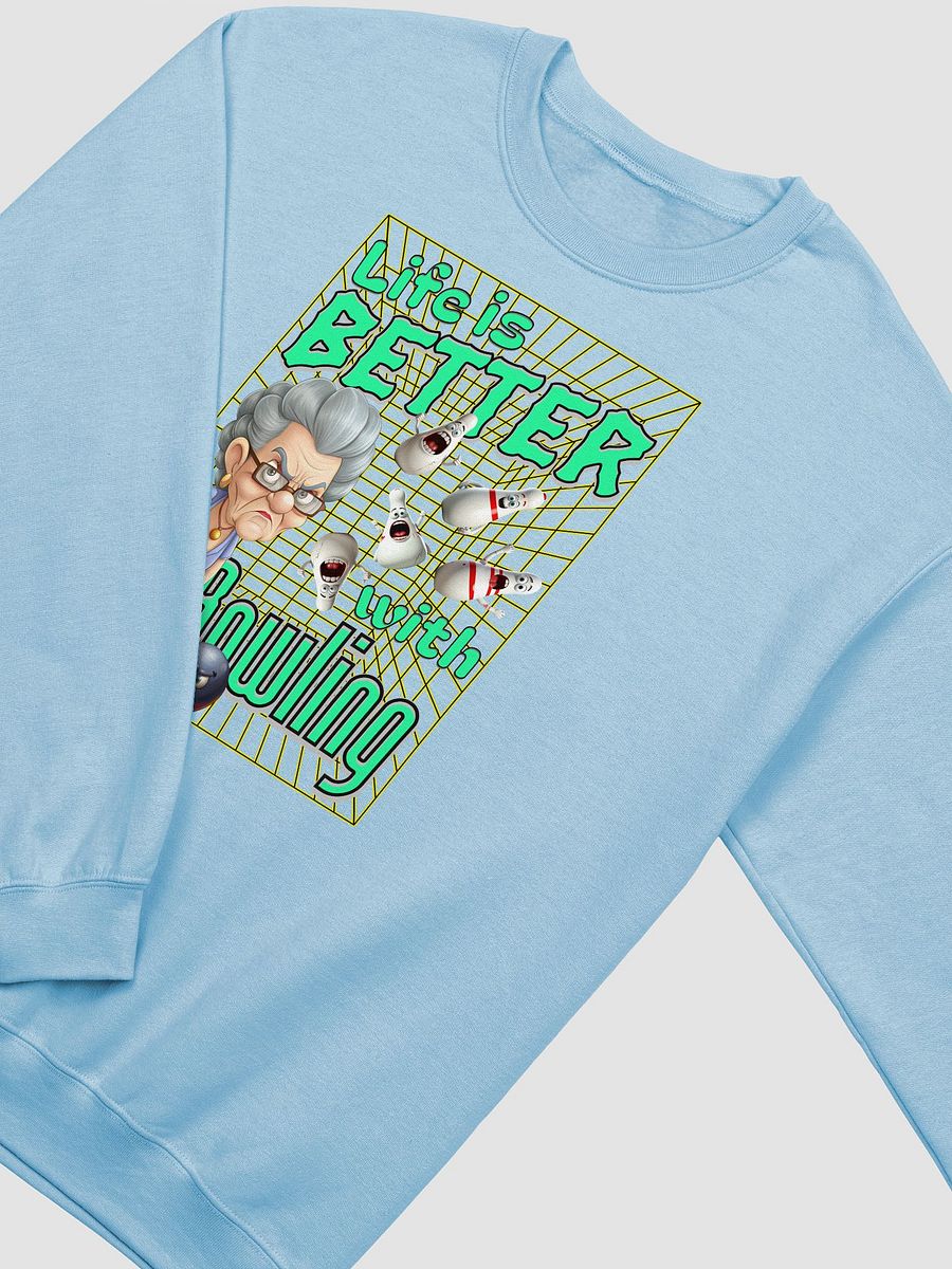 Life Is Better With Bowling Female Sweatshirt product image (2)