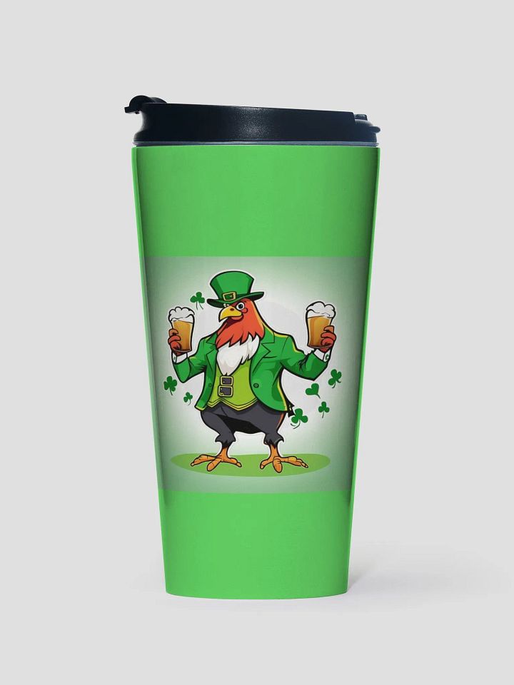 Lucky Rooster Stainless Steel Travel Mug product image (1)