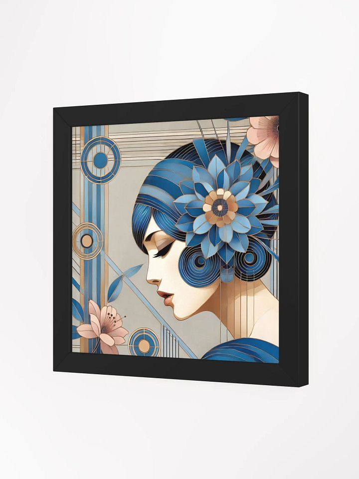 Elegance in Profile - Art Deco Framed Poster product image (7)
