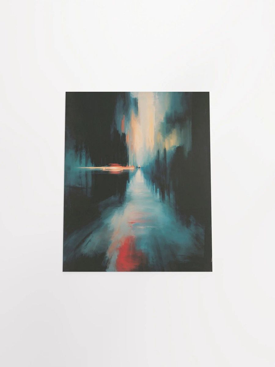 Abstract Cityscape Reflections Poster product image (41)