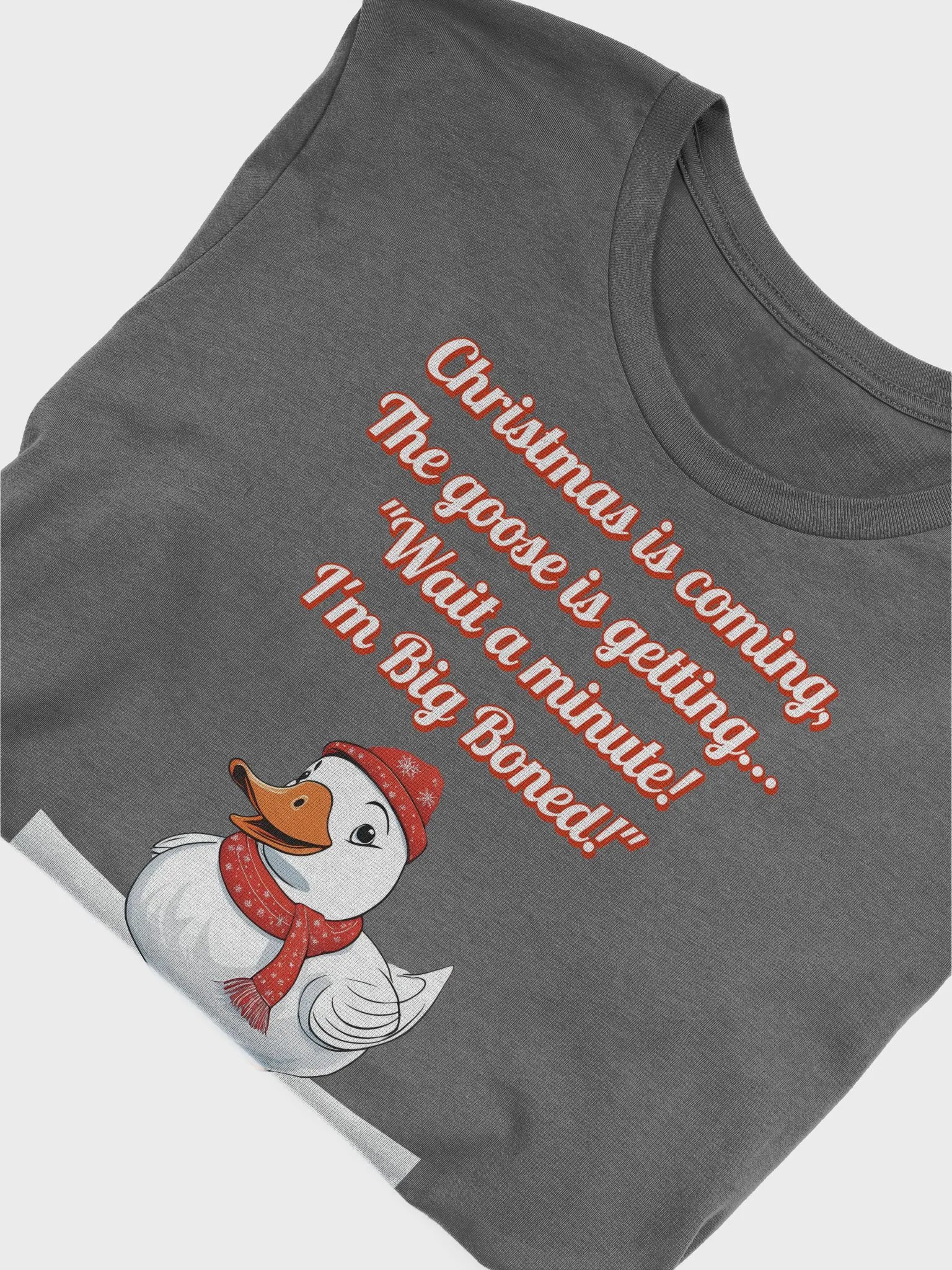 Wait A Minute! I'm Big Boned! Funny Christmas T-shirt product image (56)