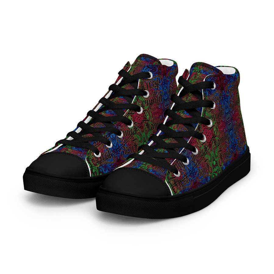 Women's Family First High Top Canvas Shoes By D.C.E.L. Chilly P product image (6)