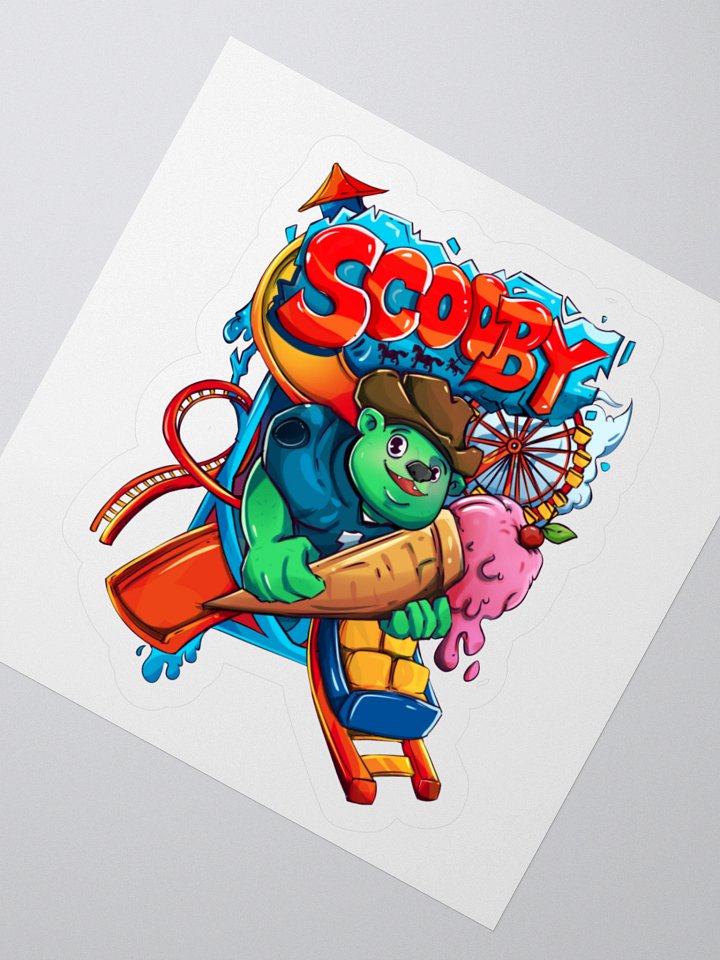 Scooby’s Wild Ride – Sticker product image (6)