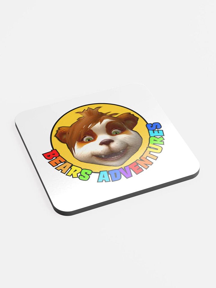 Bears Adventures Glossed Cork Coaster product image (2)