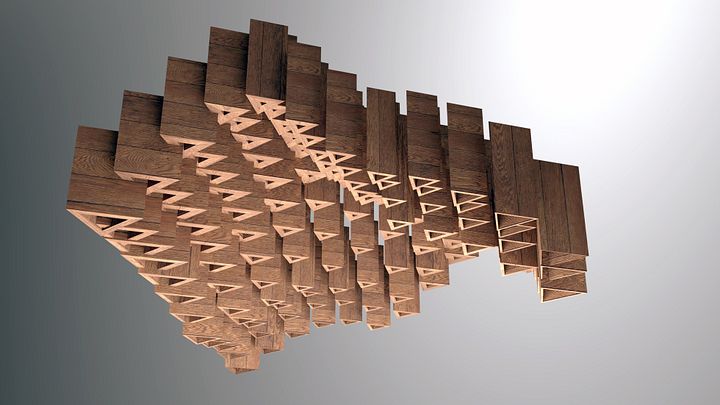 Parametric Ceiling Design Grasshopper Rhino Files Download product image (2)