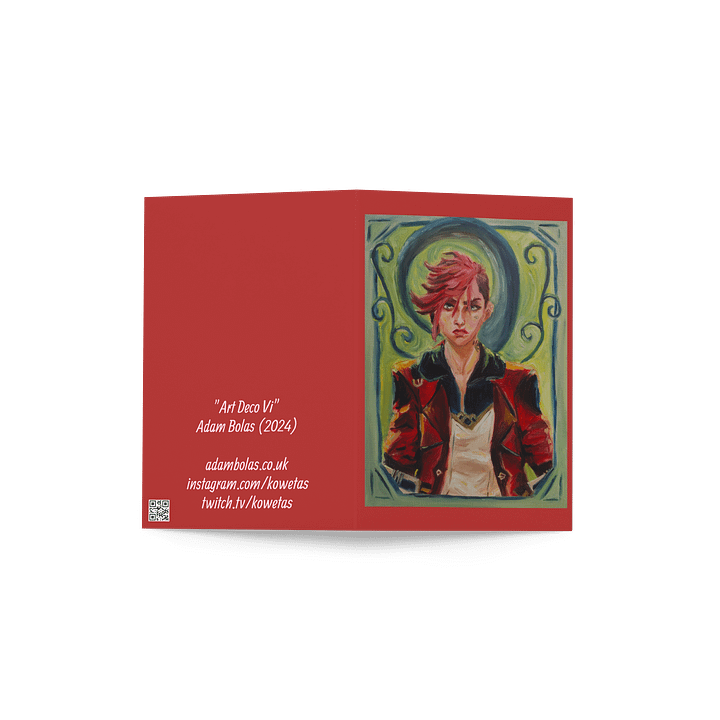 Art Deco Vi Greeting Card product image (2)