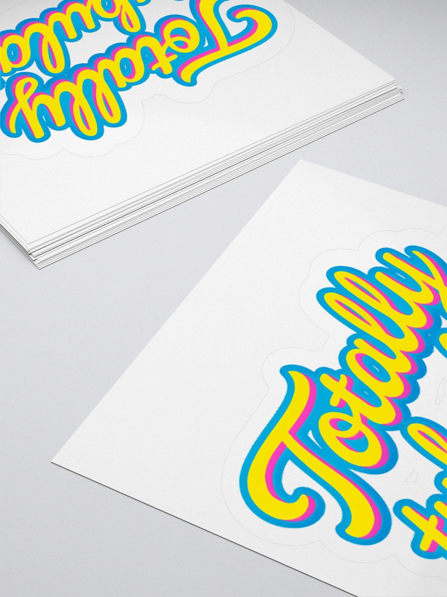 Totally Tubular Sticker product image (4)