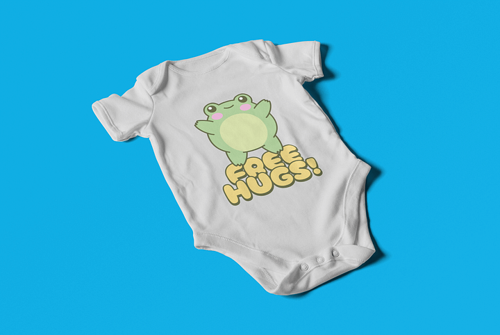 Free Hugs - Baby Bodysuit Onesies for Boys and Girls product image (2)