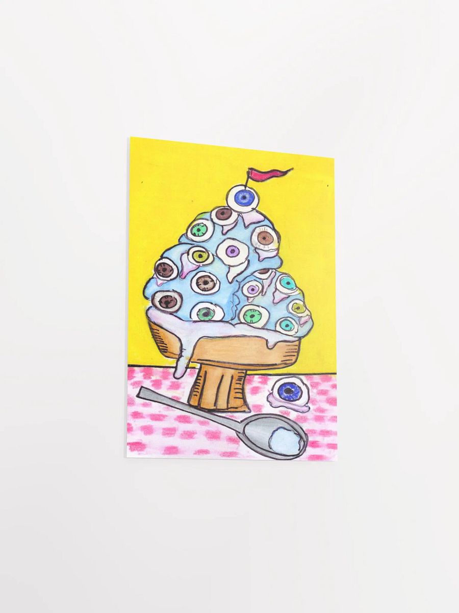 Eyeball Ice Cream Print product image (3)