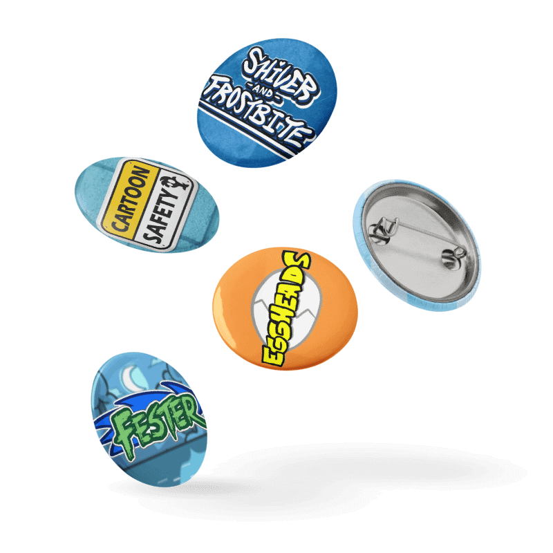 Extra Logo Pin Buttons Set + RylanLego Pin product image (5)