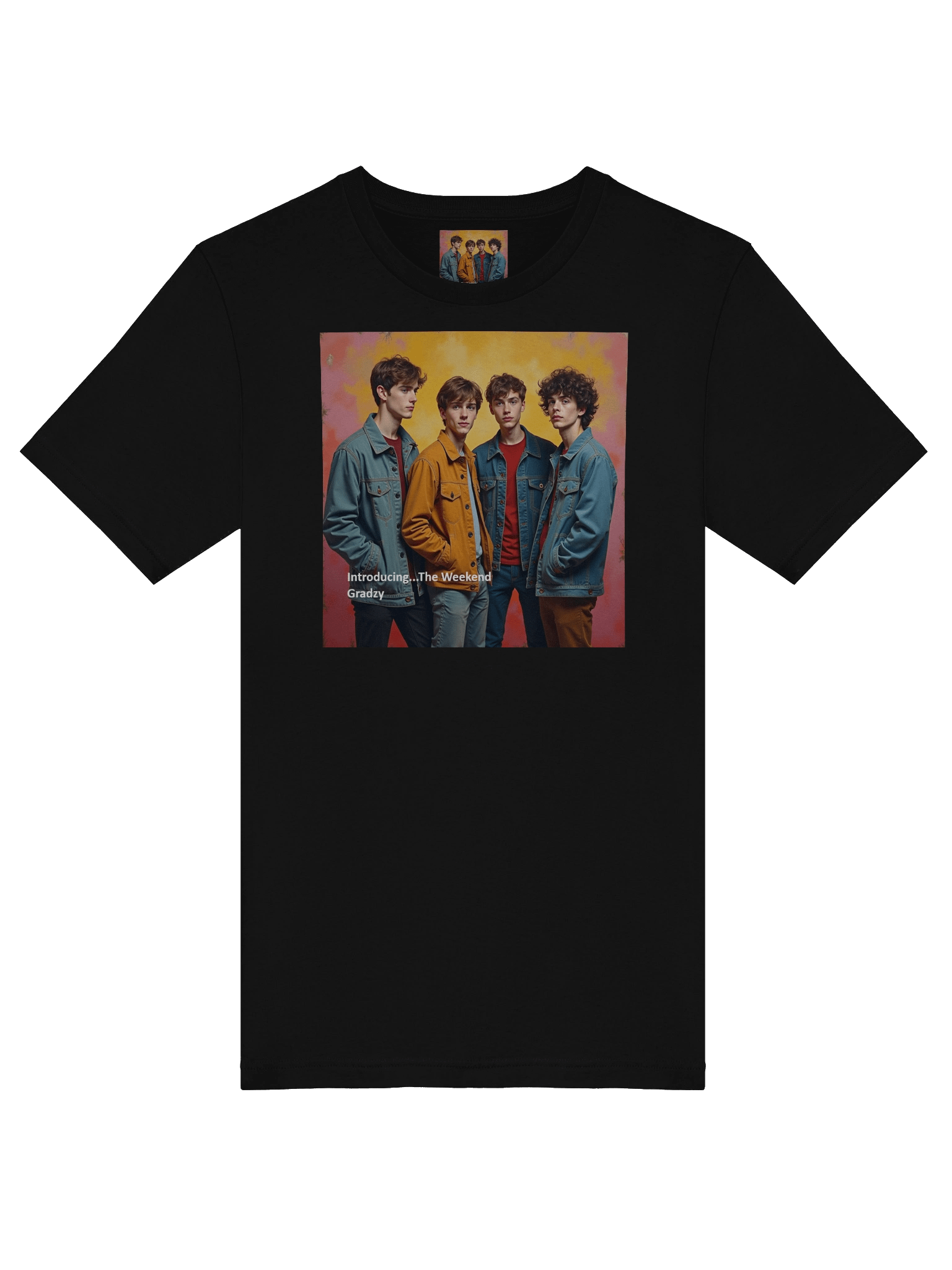 'The Weekend' Gradzy Crew T-Shirt product image (5)