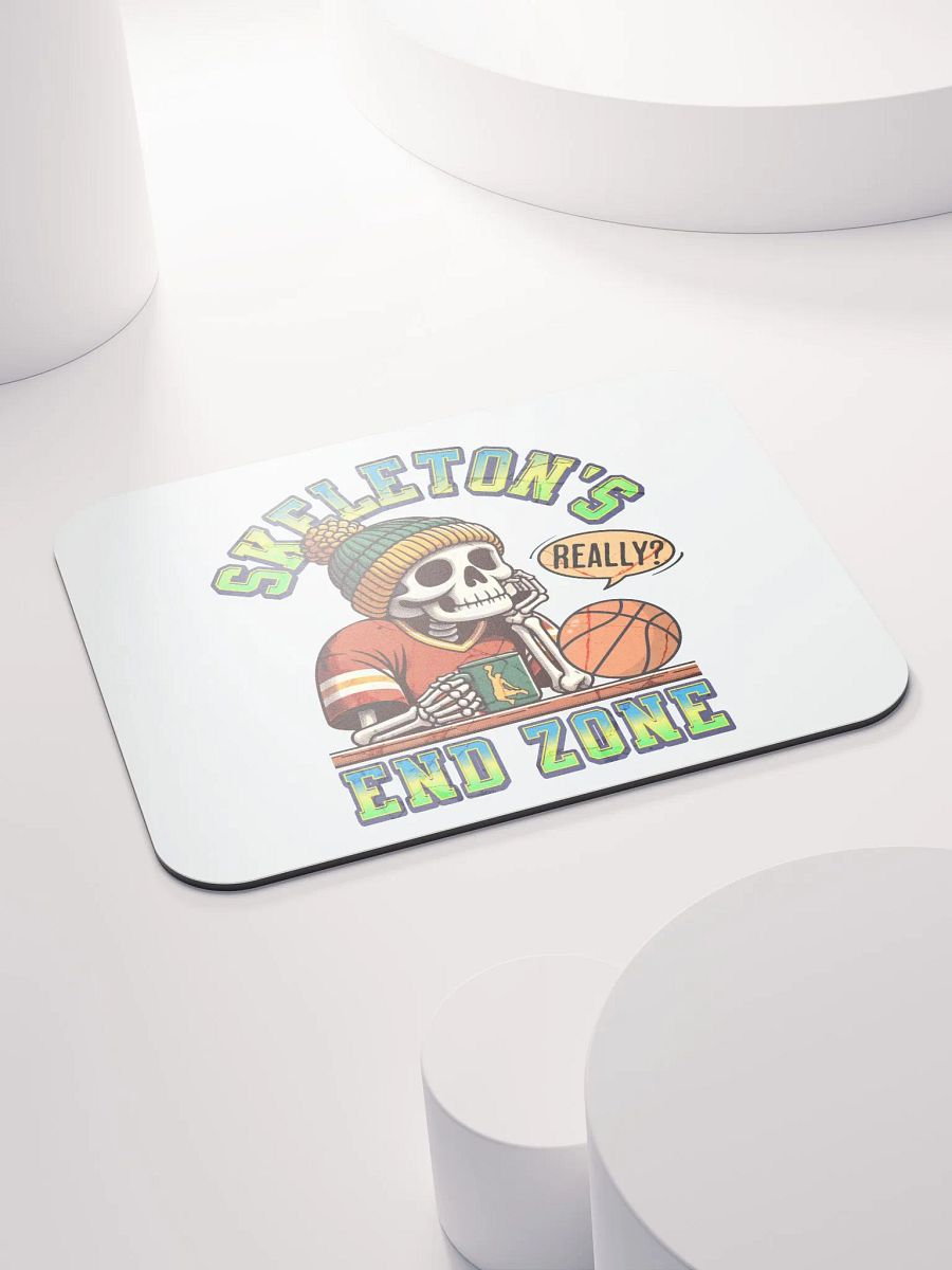 Skeletons End Zone Basketball Mouse Pad product image (4)