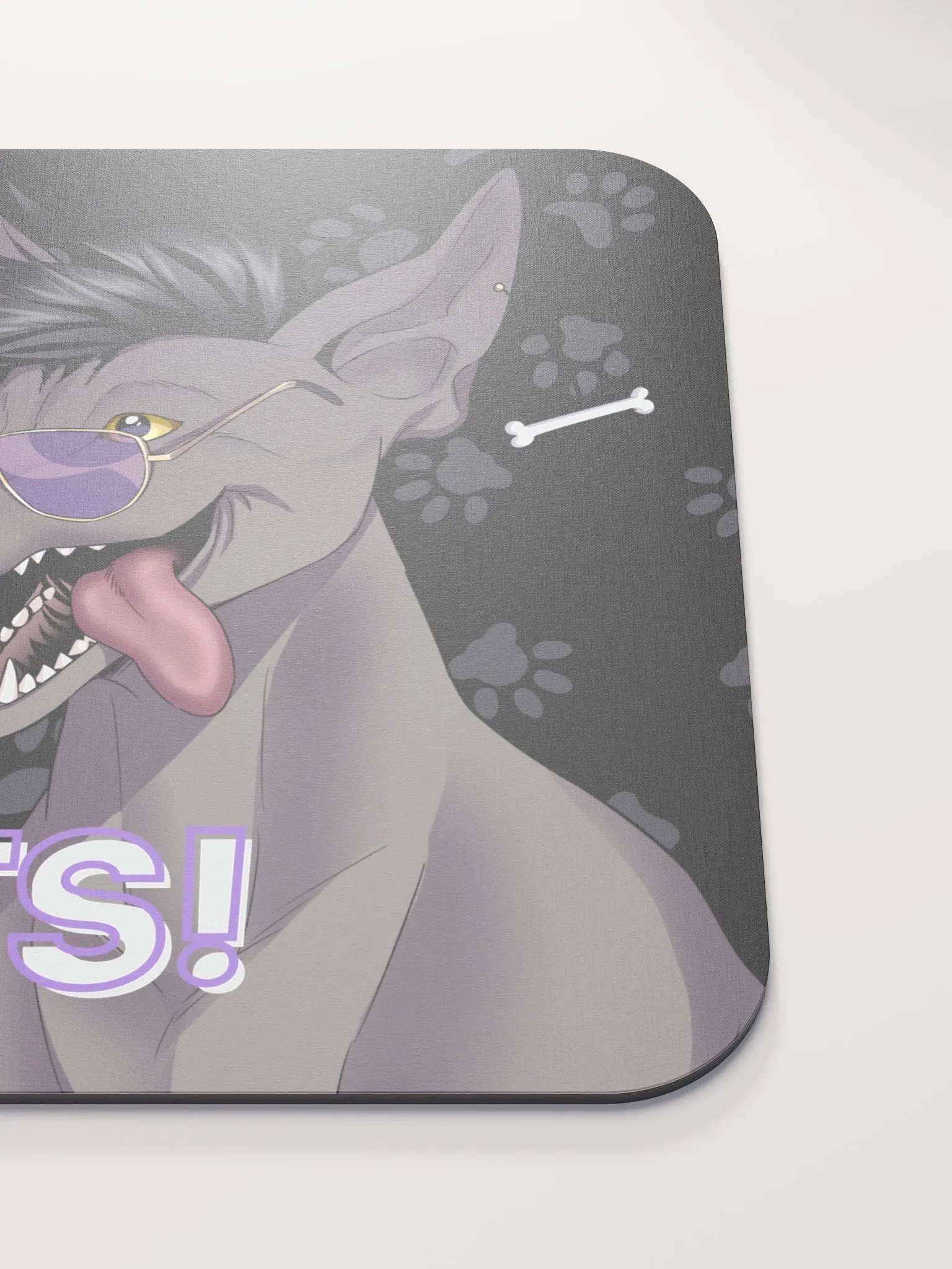 "Xo Me the Treats!" Mousepad - Black product image (5)
