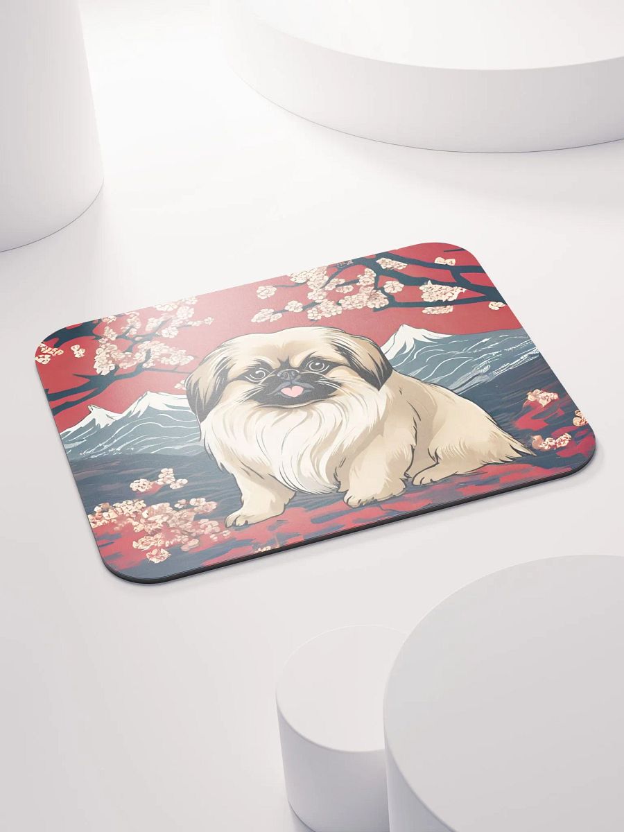 Pekingese Japanese Art Mouse Pad product image (5)