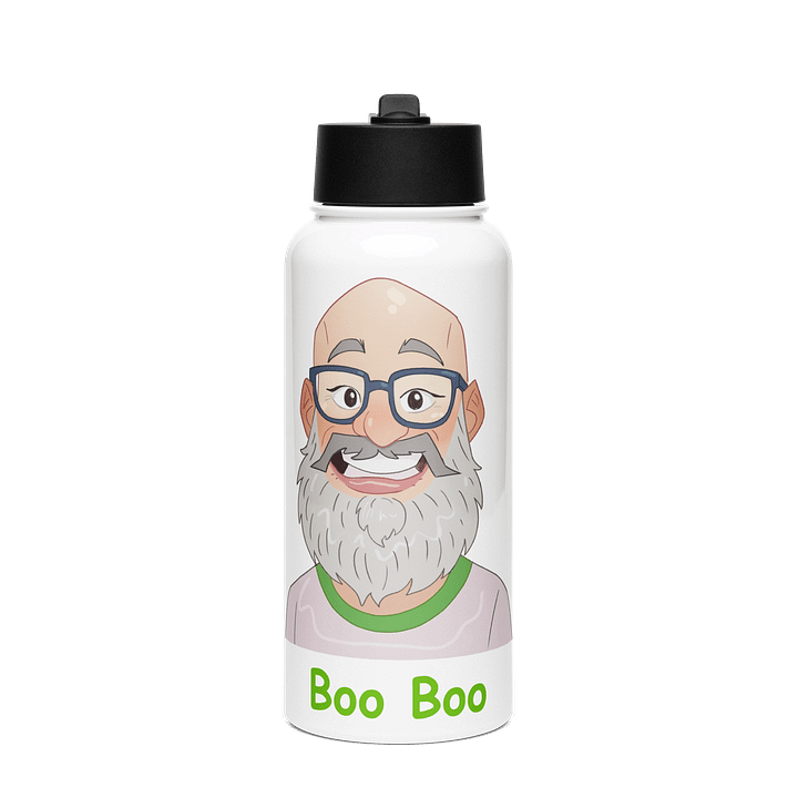 Boo Boo Water Bottle with Straw Lid product image (1)