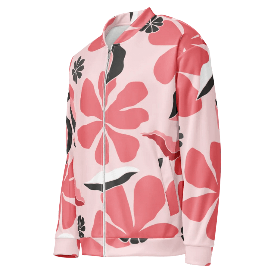 Blossom Burst Custom Bomber Jacket product image (5)