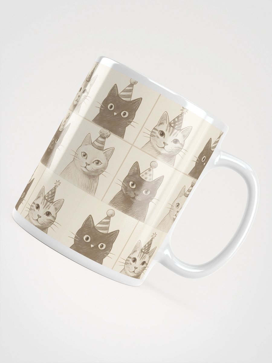 Party Cats White Glossy Mug product image (14)