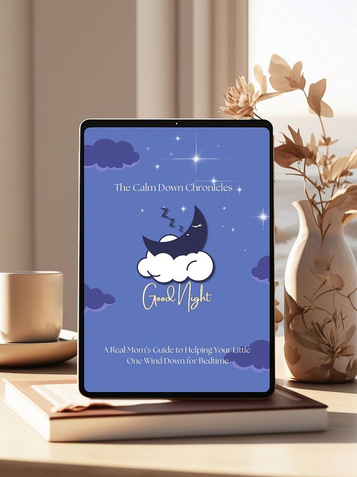 The Calm Down Chronicles: A Real Mom’s Guide to Helping Your Little One Wind Down for Bedtime product image (1)