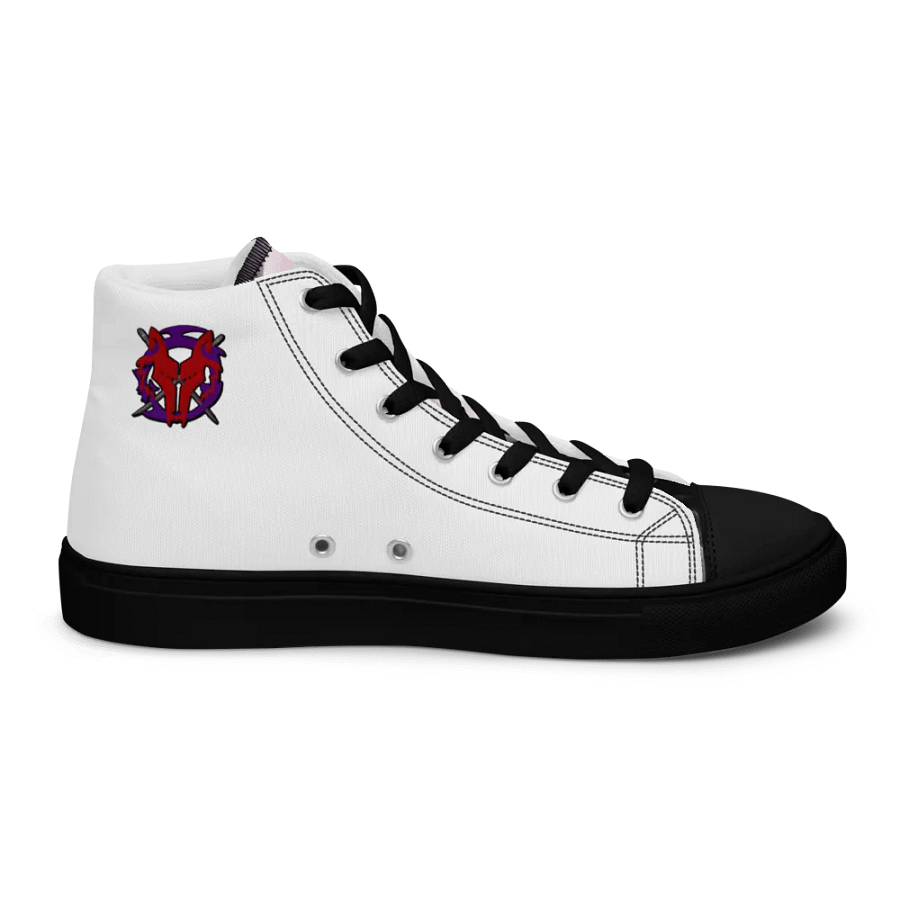Women's White Insomnia Squad Canvas Hi-Tops product image (8)