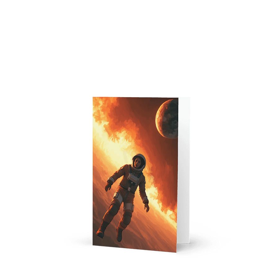 World on Fire Greeting Card product image (1)