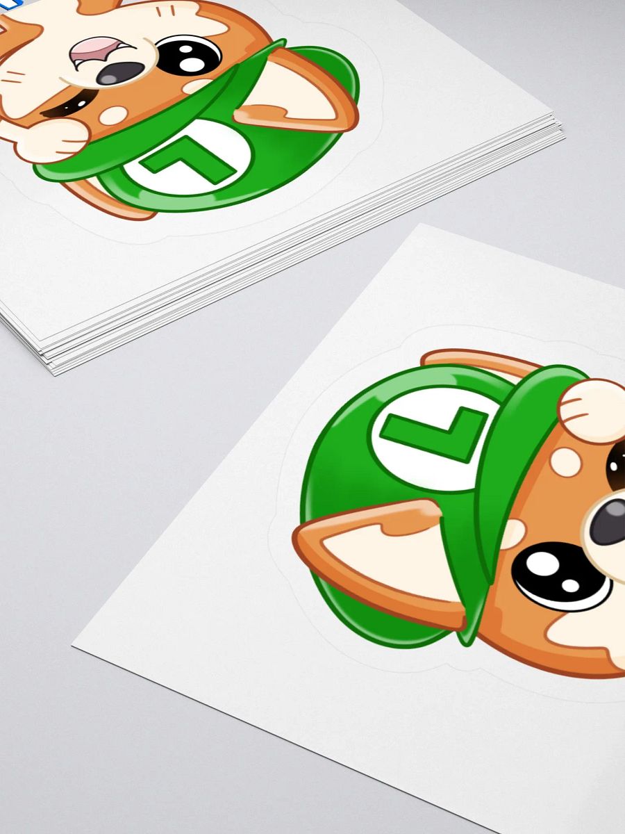 Luigi Cap Sticker product image (4)