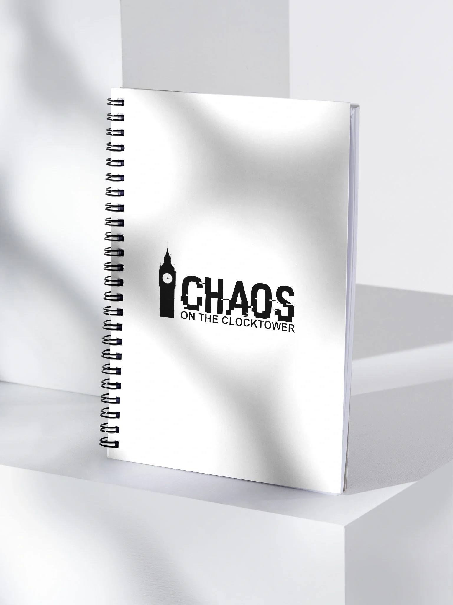 Chaos on the Clocktower Spiral Notebook product image (4)