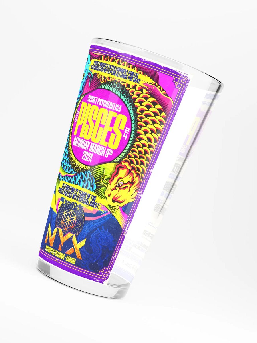 Pisces 2024 Shaker Pint Glass product image (4)