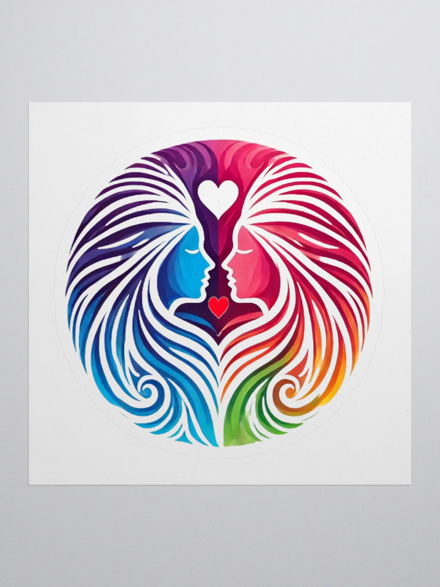 Harmony Faces Sticker Set product image (1)