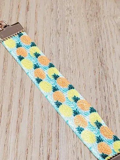Pineapple Elastic Bracelet | Handmade Accessory for Bellabeat Leaf Urban & Ivy product image (2)