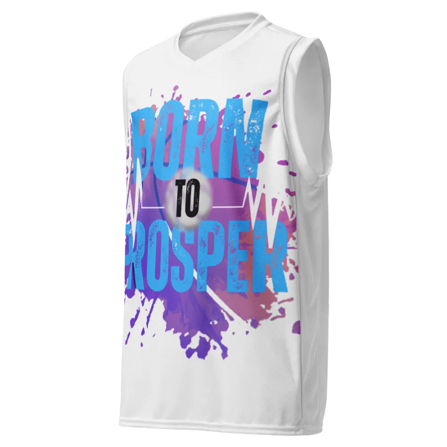 Dynamic Born to Prosper Energy Basketball Jersey product image (6)