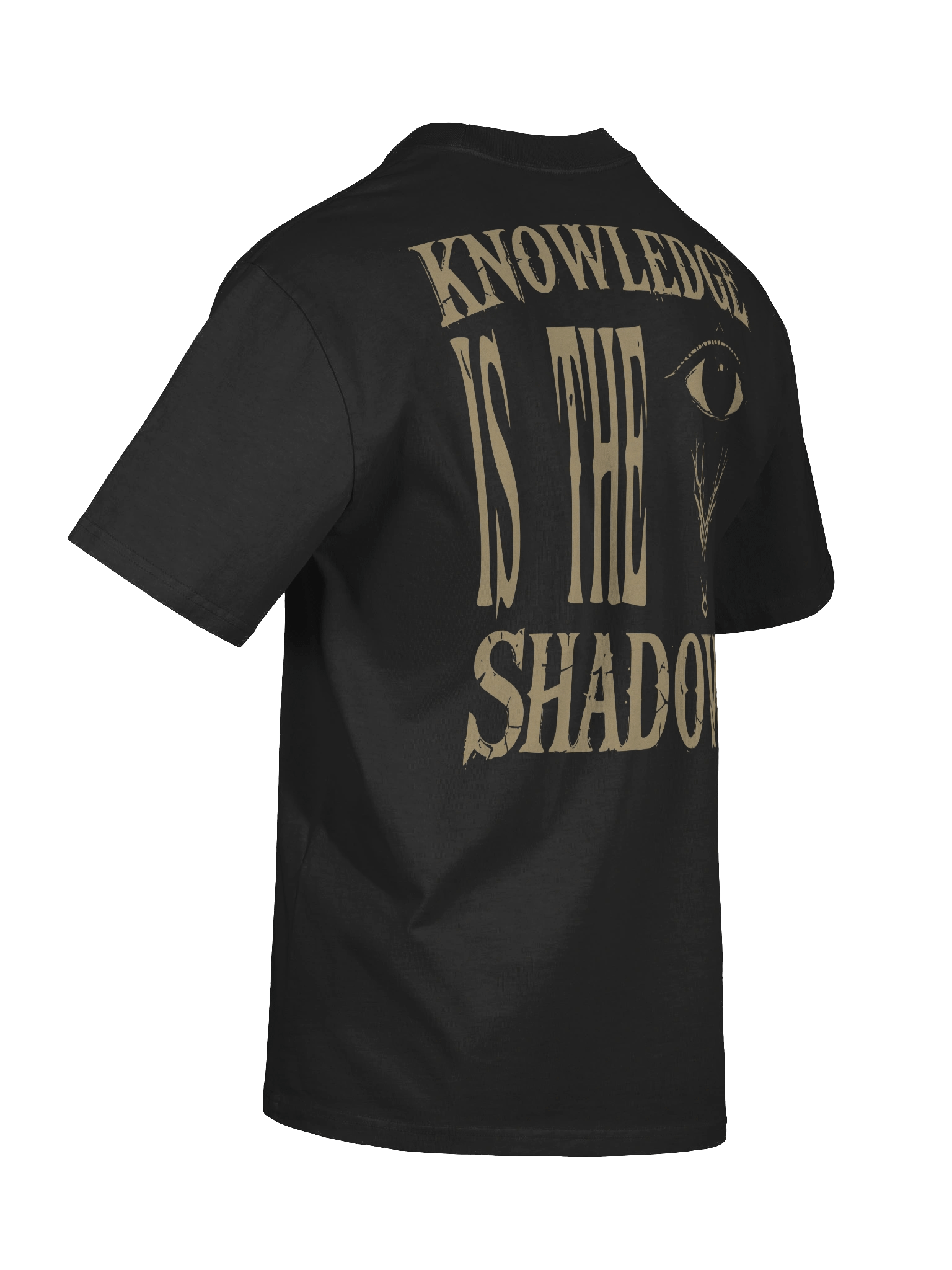 "Knowledge Is The Shadow" Tee: Embrace The Depth. 👁️🖤 product image (7)