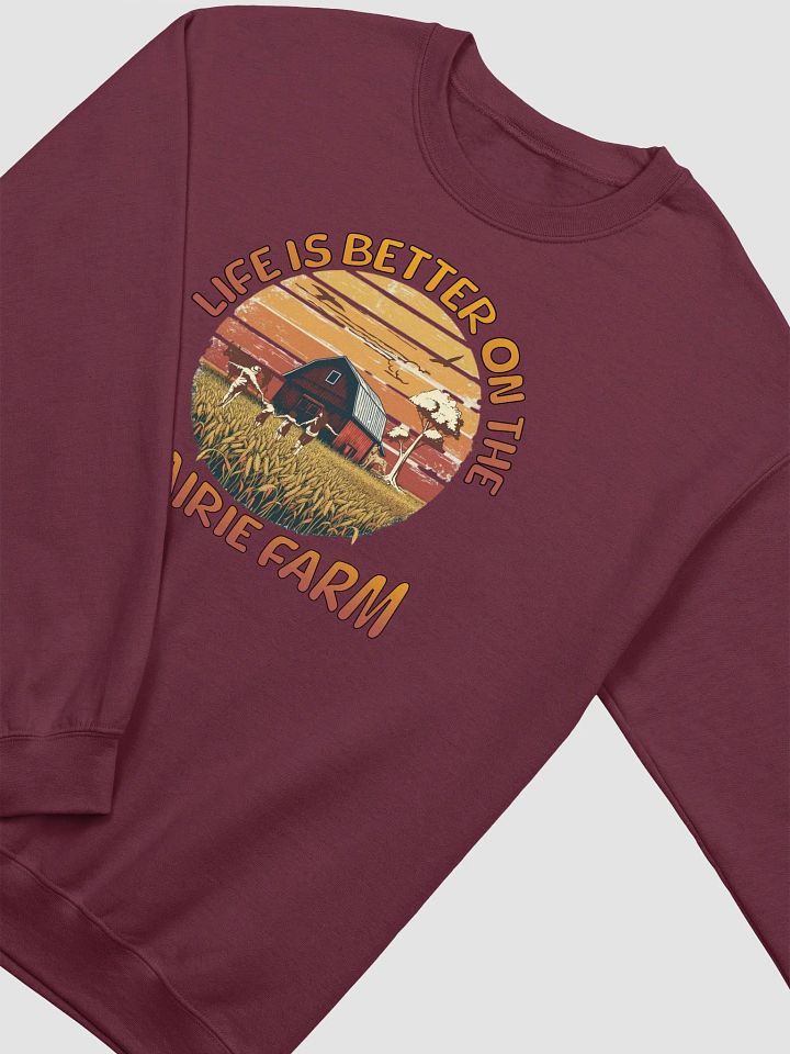 Life Is Better On The Prairie Farm Family Crewneck Sweatshirt product image (10)