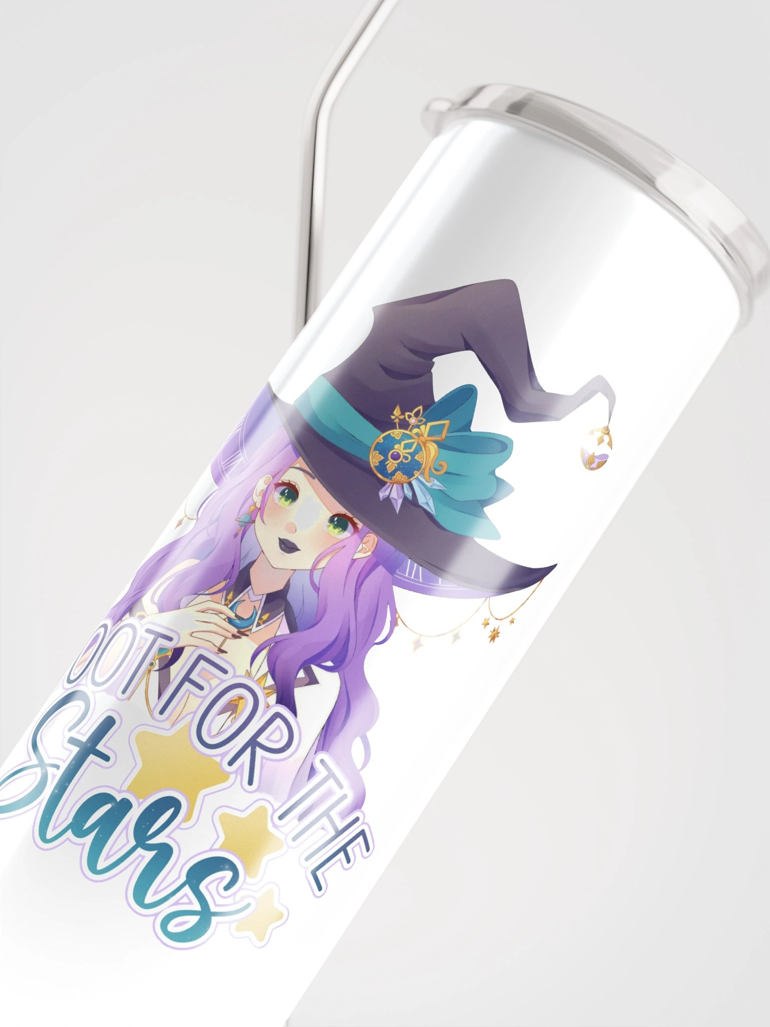 "Shoot for the Stars" Constellation Sorceress Starfire Stainless Steel Tumbler product image (4)