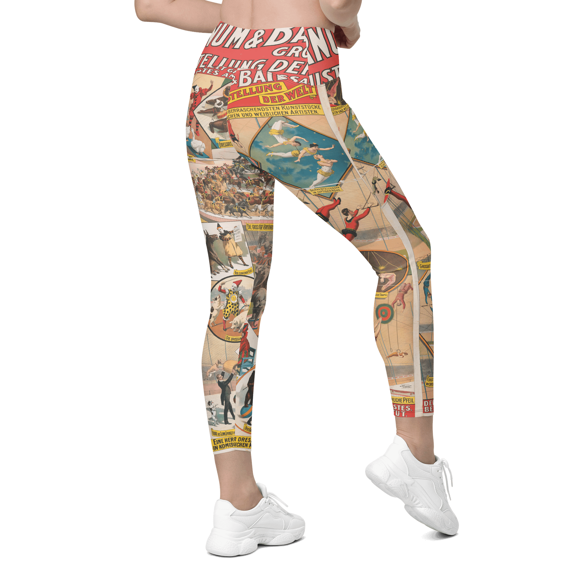 Kat's Vintage Circus Leggin's product image (8)