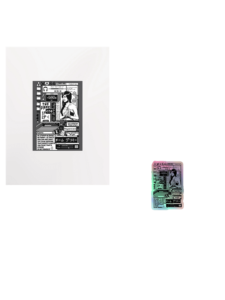 Pop Up Poster + Sticker Bundle product image (1)