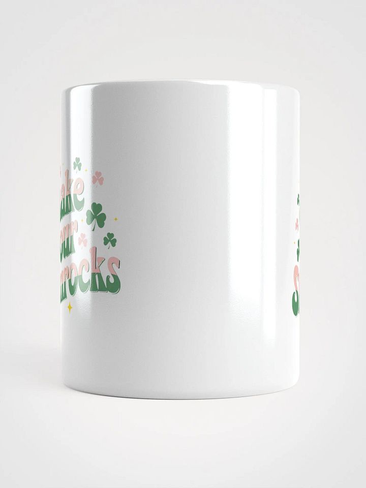 Shake Your Shamrocks White Glossy Mug product image (4)