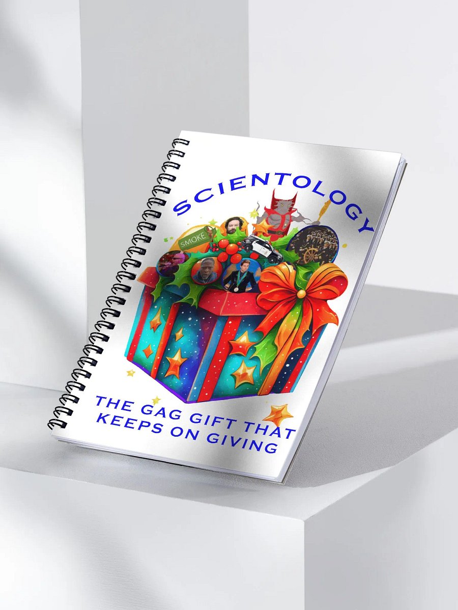 Notebook - Scientology, The Gag Gift That Keeps on Giving product image (3)