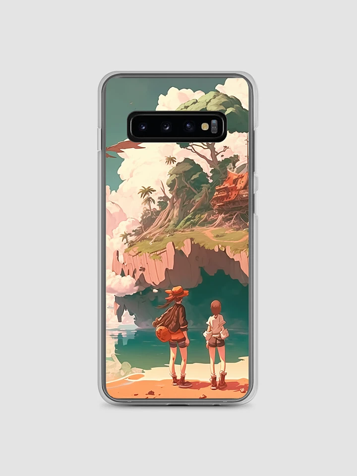Skybound Serenade: Enchanting Anime Phone Case For Samsung product image (1)