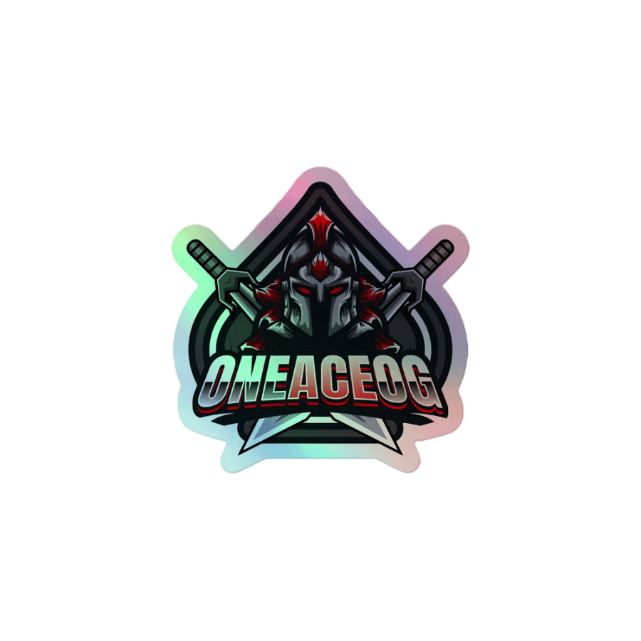 OneAce Holographic Sticker Sheet product image (1)