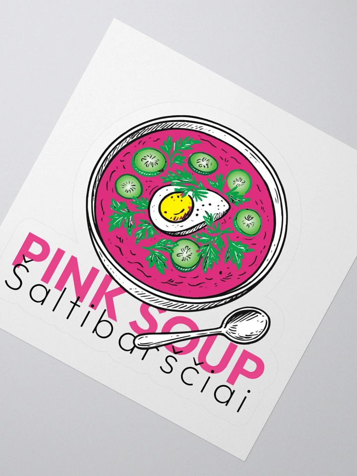 Pink Soup Sticker product image (4)